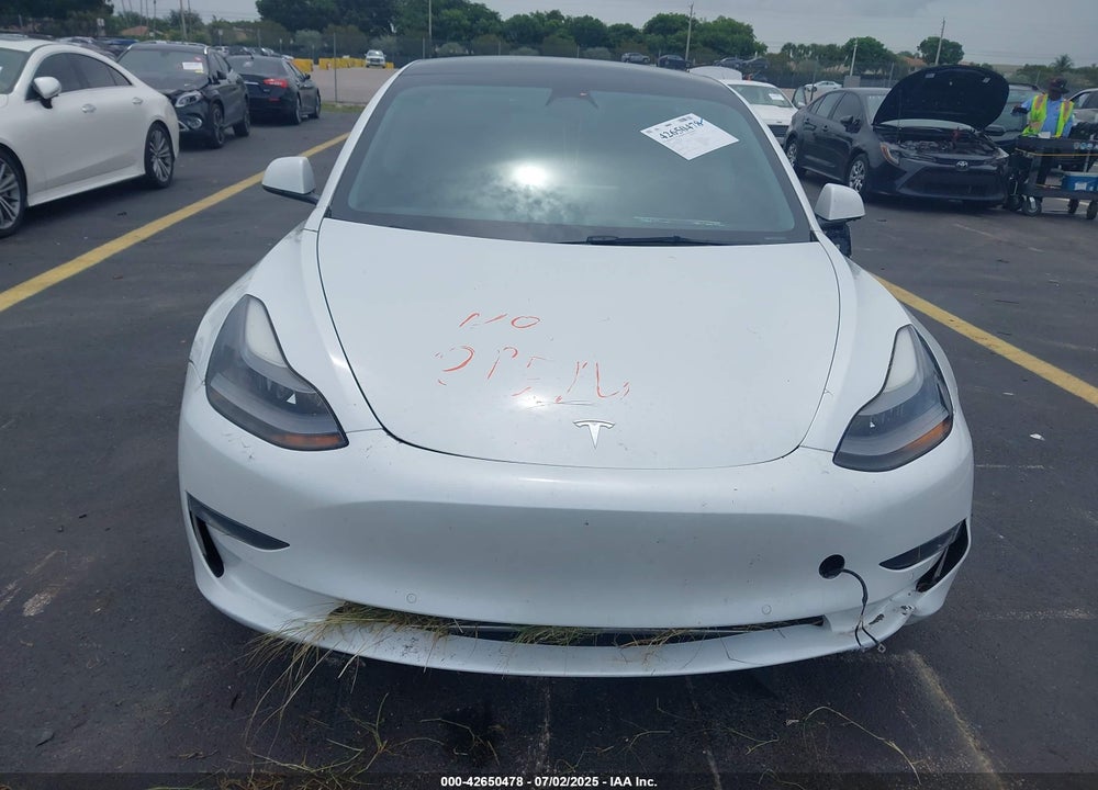2022 TESLA MODEL 3 VIN: 5YJ3E1EB9NF287751