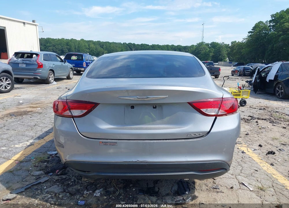 2017 CHRYSLER 200 TOURING VIN: 1C3CCCFB0HN501231