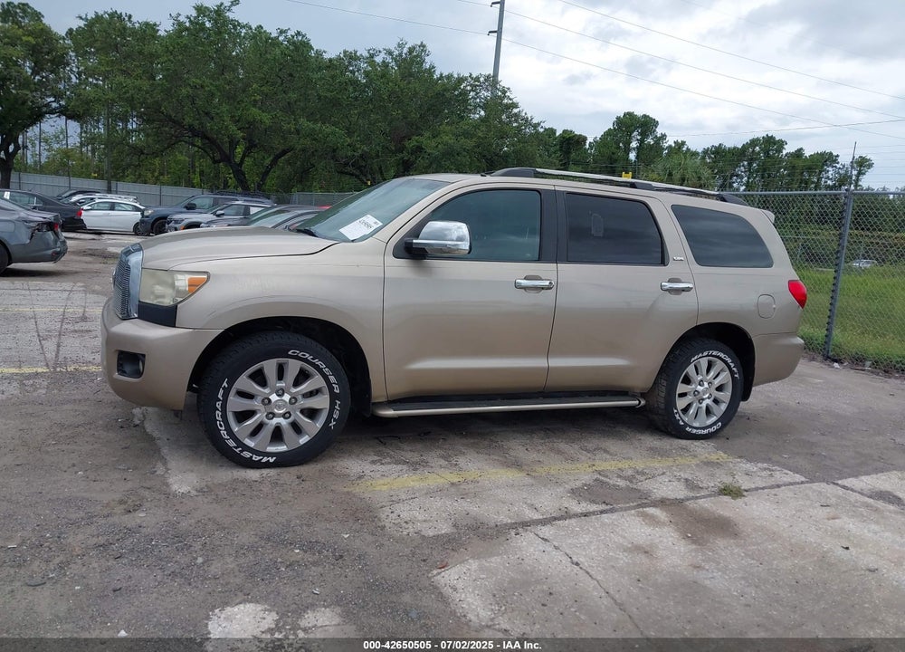 2008 TOYOTA SEQUOIA SR5 5.7L V8 VIN: 5TDZY64A48S012750