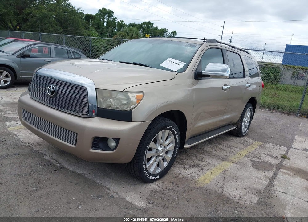 2008 TOYOTA SEQUOIA SR5 5.7L V8 VIN: 5TDZY64A48S012750