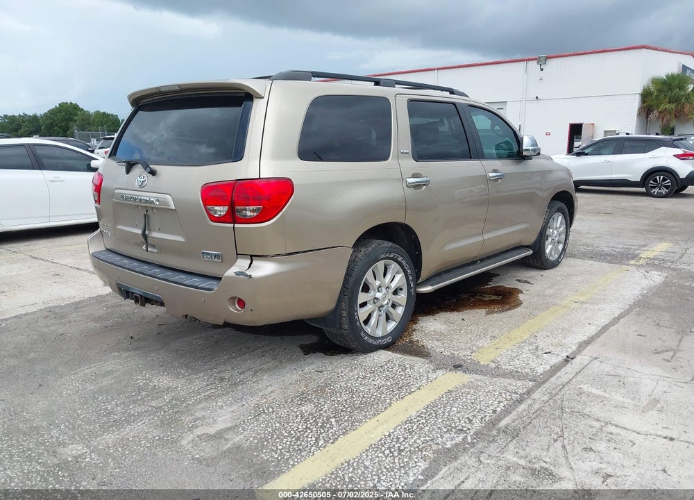 2008 TOYOTA SEQUOIA SR5 5.7L V8 VIN: 5TDZY64A48S012750