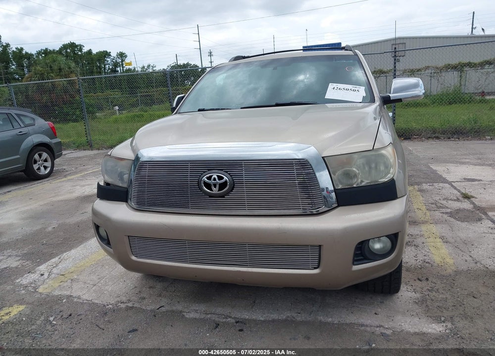 2008 TOYOTA SEQUOIA SR5 5.7L V8 VIN: 5TDZY64A48S012750