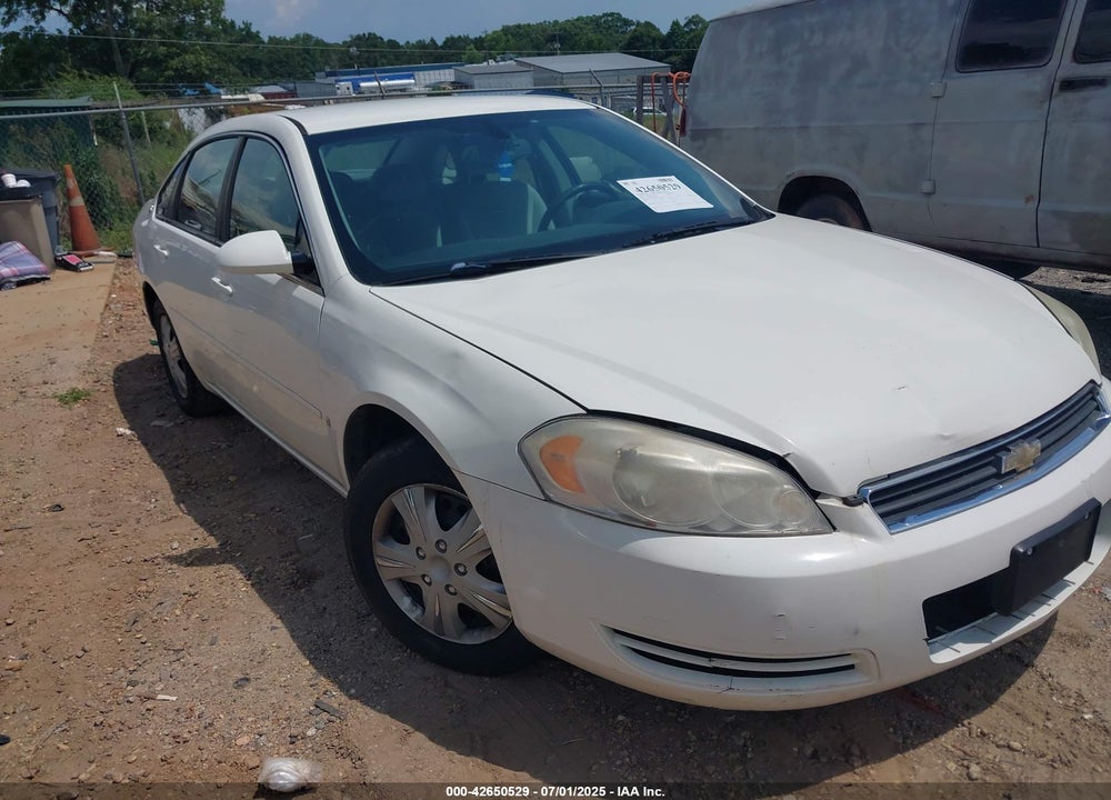 2008 CHEVROLET IMPALA LS VIN: 2G1WB58K189204002