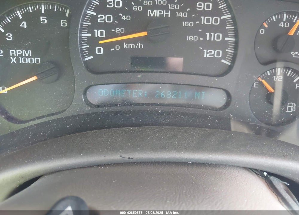 2003 GMC SIERRA 1500 DENALI VIN: 2GTFK69U131207759
