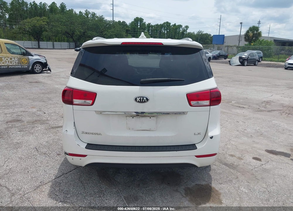 2015 KIA SEDONA VIN: KNDMB5C12F6068612