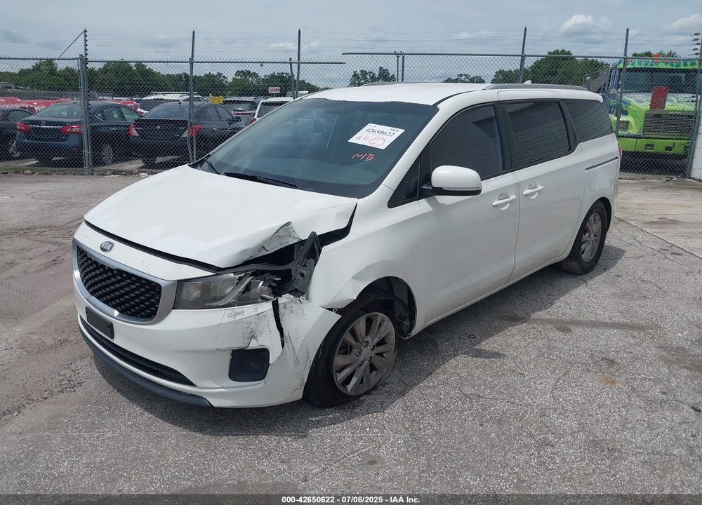 2015 KIA SEDONA VIN: KNDMB5C12F6068612