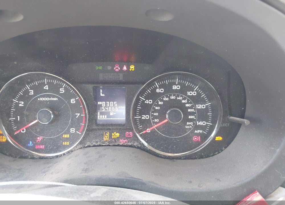 2015 SUBARU FORESTER VIN: JF2SJAWC4FH488782
