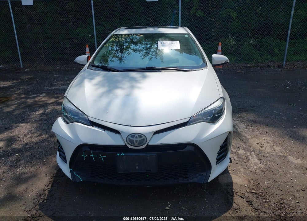 2017 TOYOTA COROLLA VIN: 5YFBURHE3HP628668