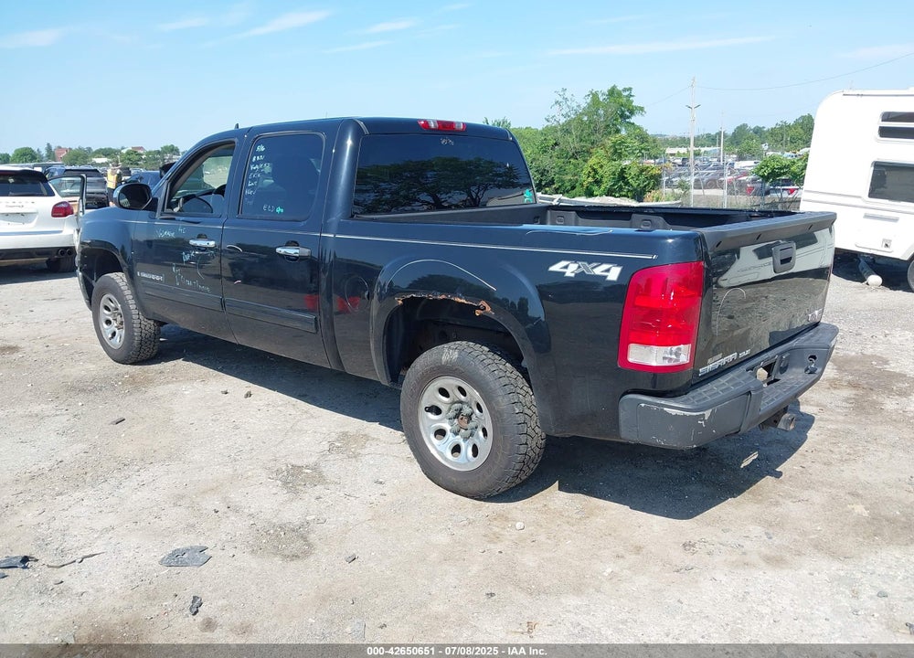 2009 GMC SIERRA 1500 SL VIN: 3GTEK13C89G266399