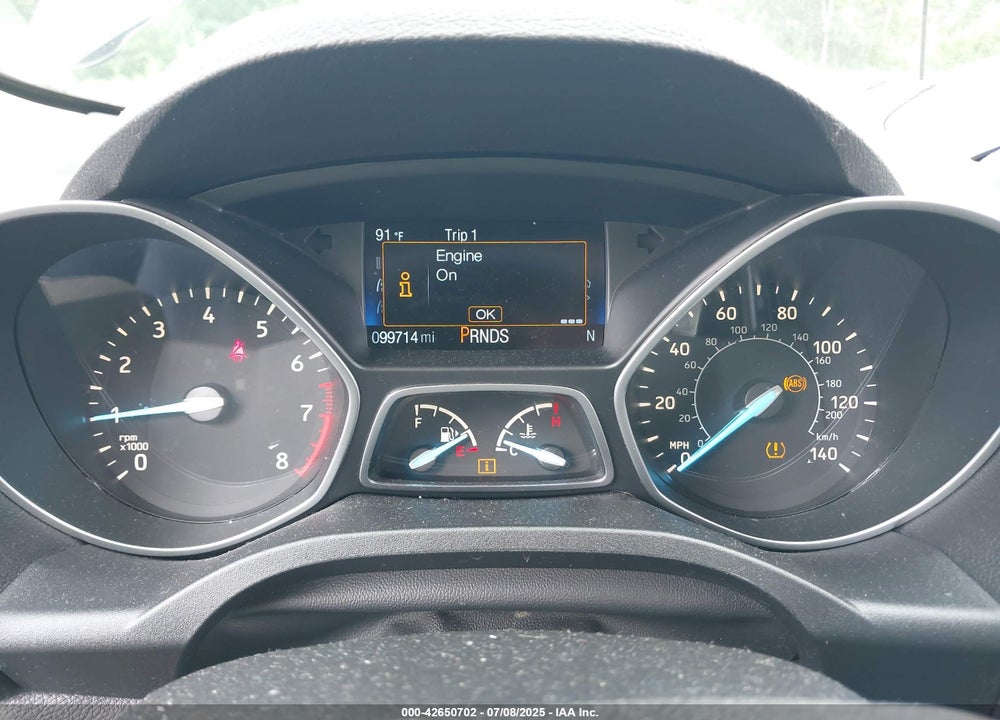 2017 FORD ESCAPE VIN: 1FMCU9GDXHUC21748