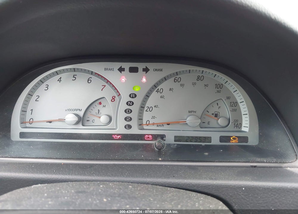 2003 TOYOTA CAMRY SE V6 VIN: JTDBF30K330108563