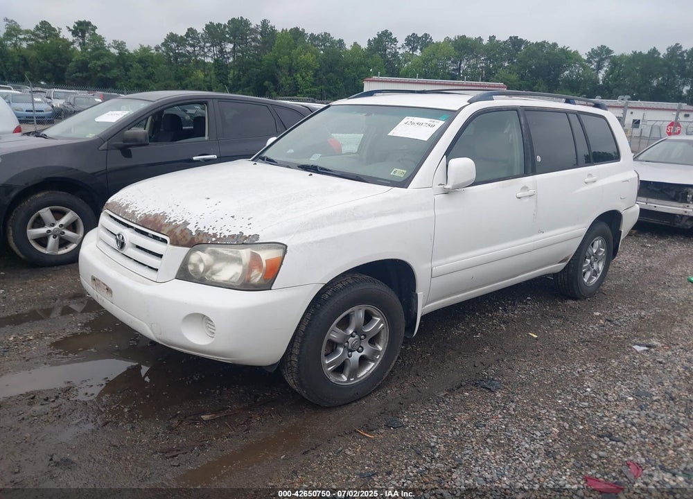 2005 TOYOTA HIGHLANDER V6 VIN: JTEGP21A650083711
