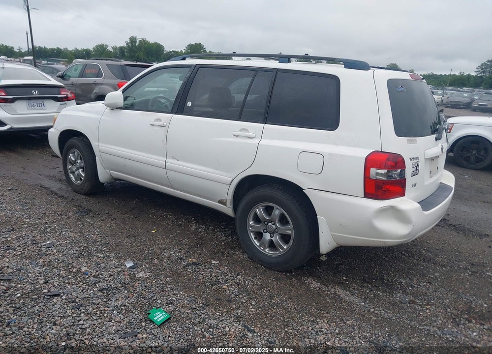 2005 TOYOTA HIGHLANDER V6 VIN: JTEGP21A650083711