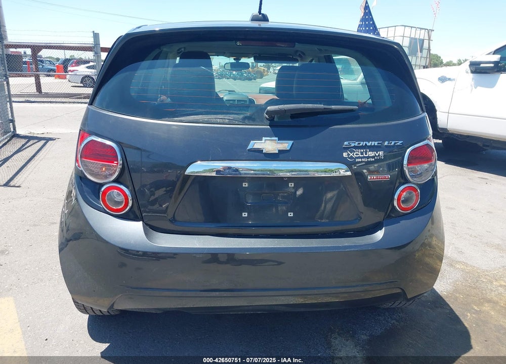 2015 CHEVROLET SONIC LTZ AUTO VIN: 1G1JE6SB1F4111576