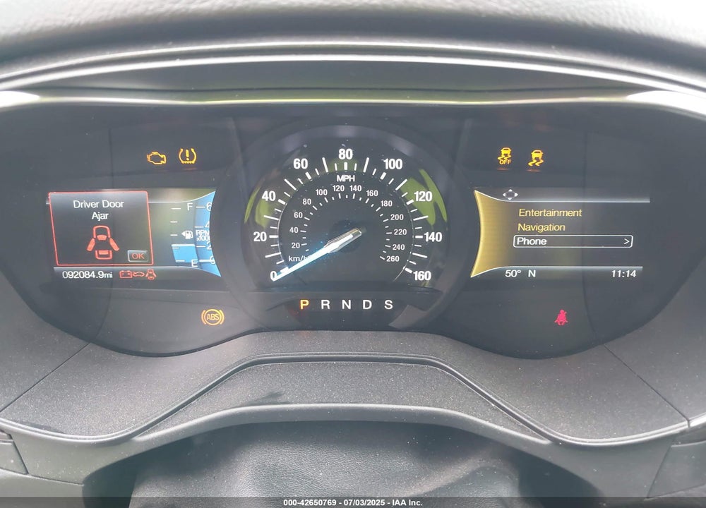 2020 FORD FUSION VIN: 3FA6P0K97LR204354