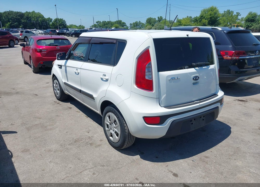 2012 KIA SOUL VIN: KNDJT2A58C7427052