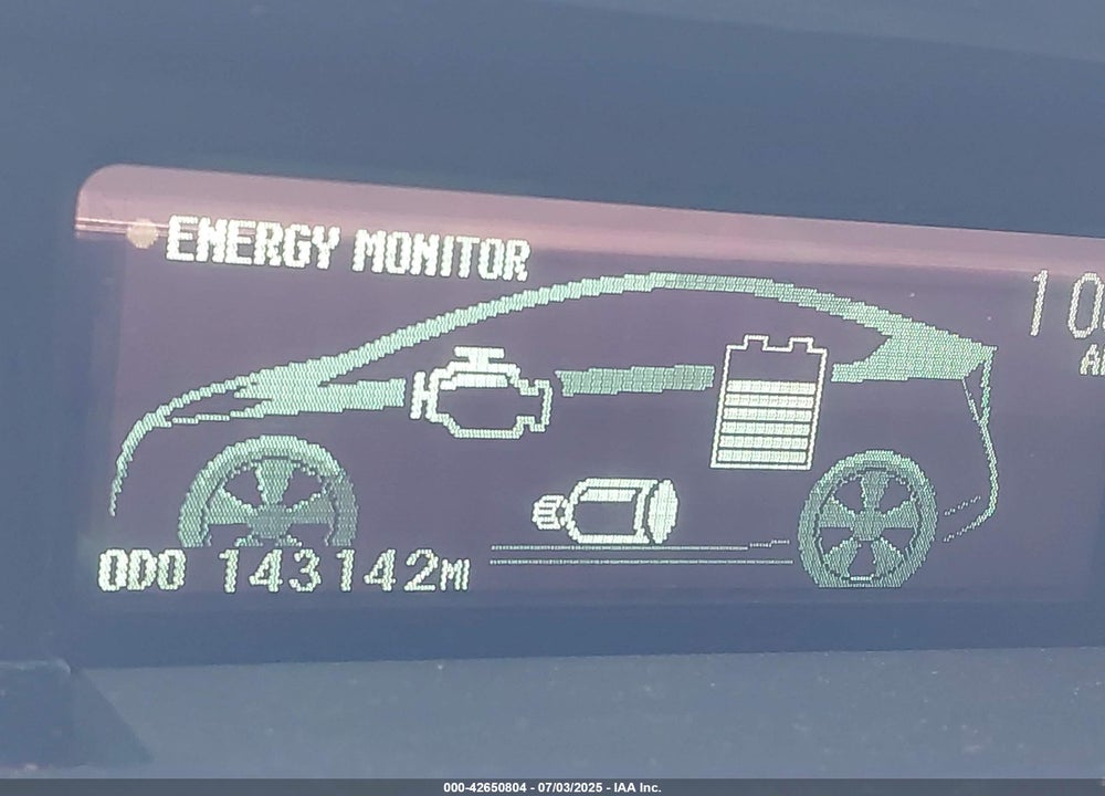 2011 TOYOTA PRIUS FOUR VIN: JTDKN3DU5B1386856