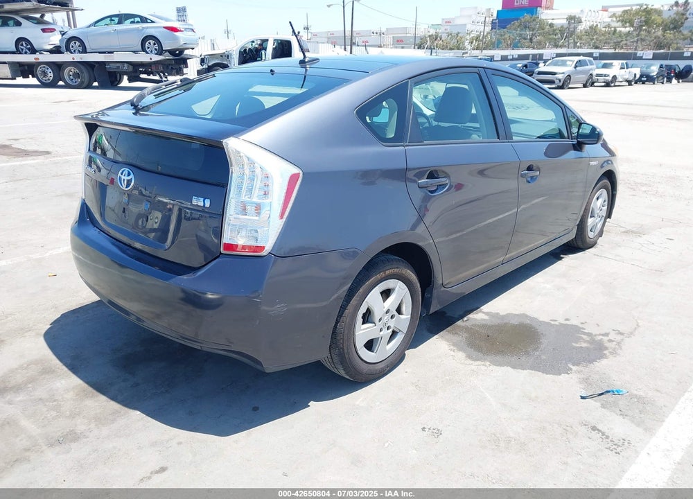 2011 TOYOTA PRIUS FOUR VIN: JTDKN3DU5B1386856