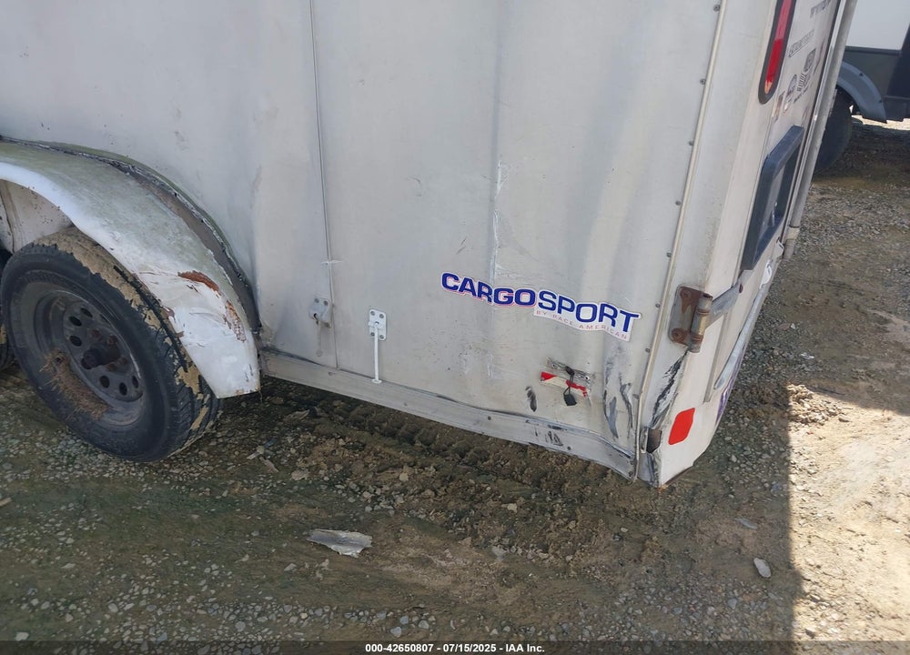 2005 PACE TRAILER VIN: 4FPUB16215G090035