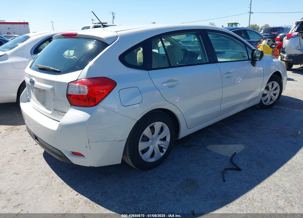 2013 SUBARU IMPREZA 2.0I VIN: JF1GPAA69DG800589