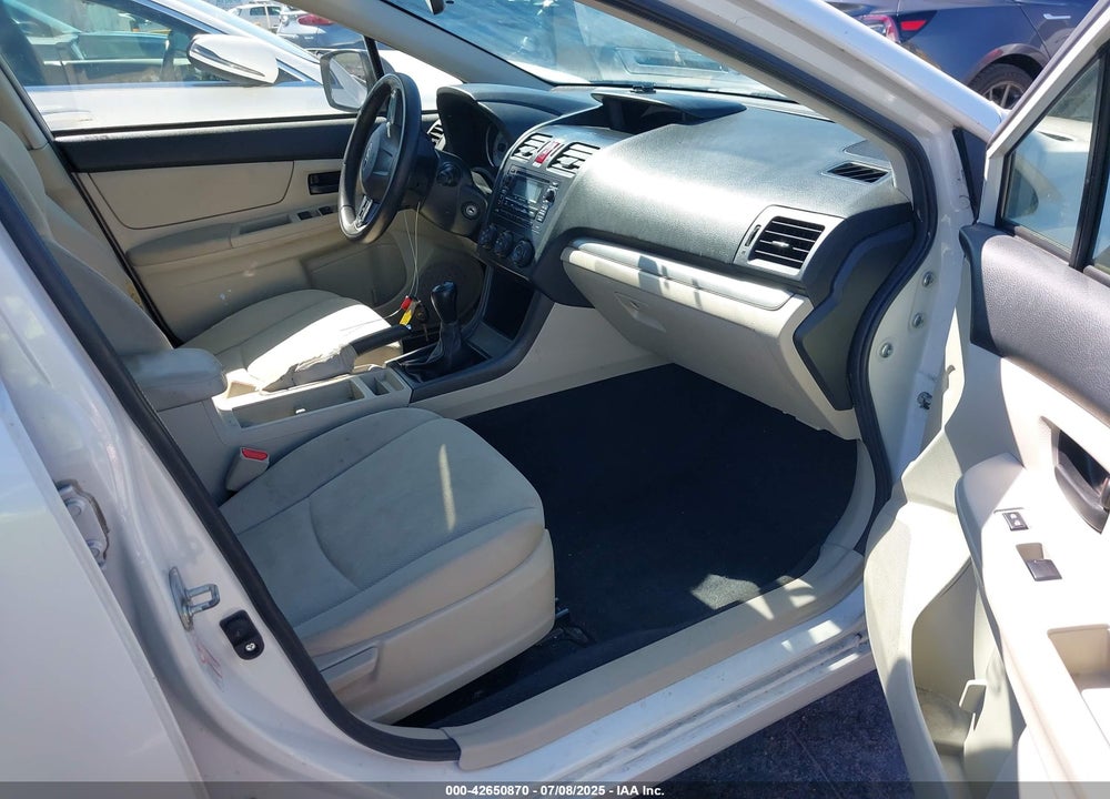 2013 SUBARU IMPREZA 2.0I VIN: JF1GPAA69DG800589