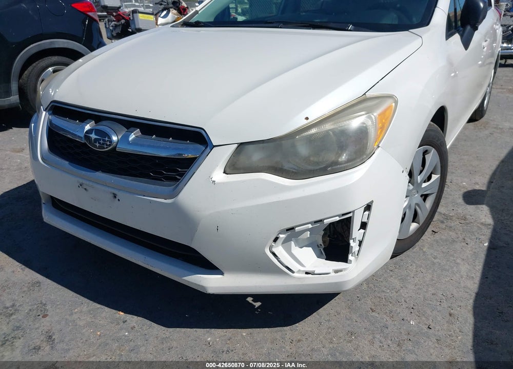 2013 SUBARU IMPREZA 2.0I VIN: JF1GPAA69DG800589