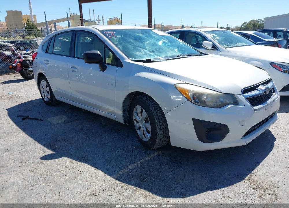 2013 SUBARU IMPREZA 2.0I VIN: JF1GPAA69DG800589