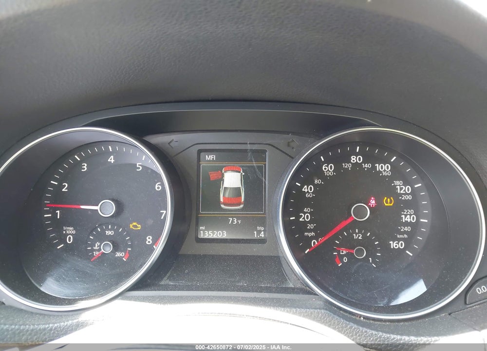 2017 VOLKSWAGEN PASSAT 1.8T SE VIN: 1VWGT7A36HC084422