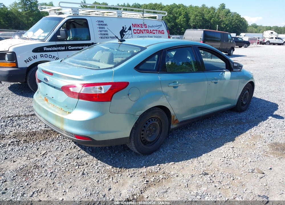 2012 FORD FOCUS SE VIN: 1FAHP3F25CL307066