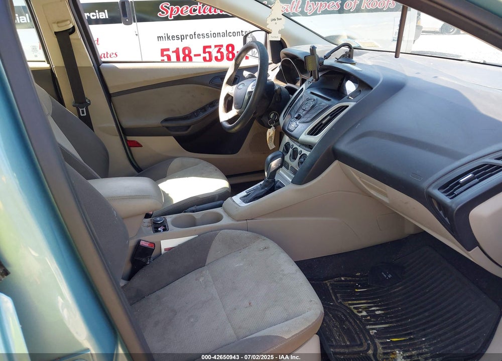 2012 FORD FOCUS SE VIN: 1FAHP3F25CL307066