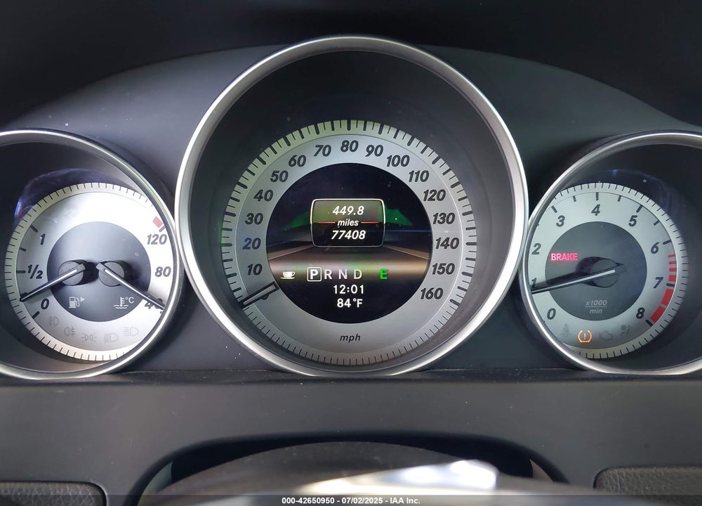 2013 MERCEDES-BENZ C CLASS VIN: WDDGF4HBXDR291611
