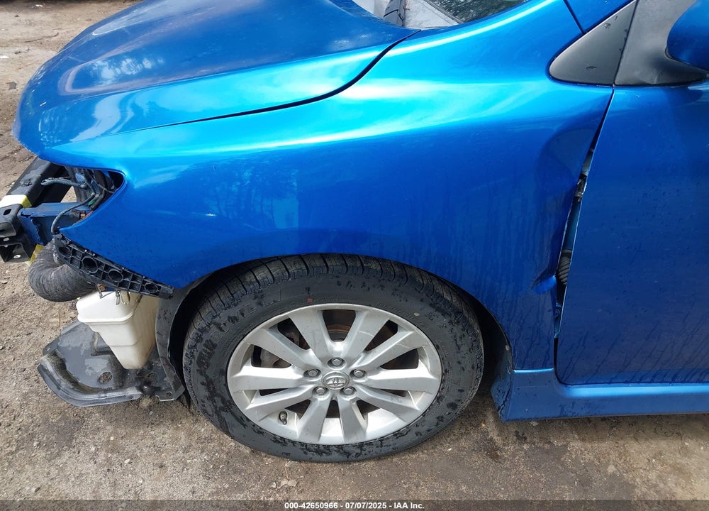 2009 TOYOTA COROLLA VIN: 2T1BU40E09C050299
