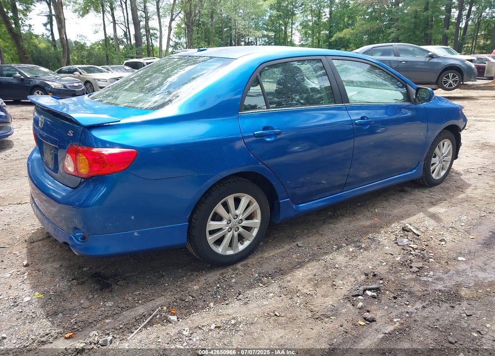 2009 TOYOTA COROLLA VIN: 2T1BU40E09C050299