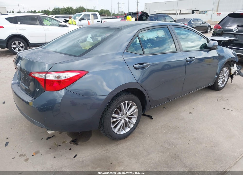 2014 TOYOTA COROLLA VIN: 5YFBURHE8EP178320