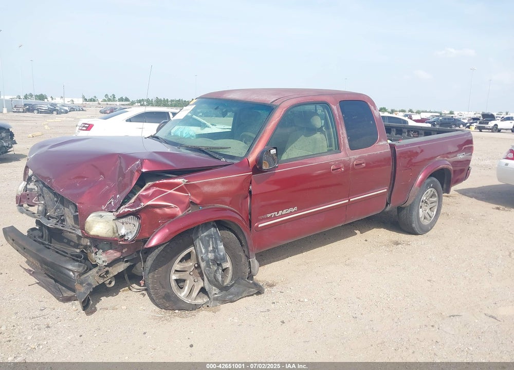 2003 TOYOTA TUNDRA LTD V8 VIN: 5TBRT38133S378062