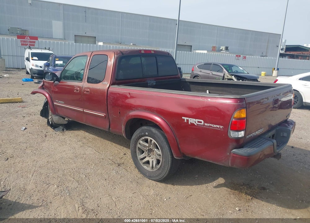 2003 TOYOTA TUNDRA LTD V8 VIN: 5TBRT38133S378062