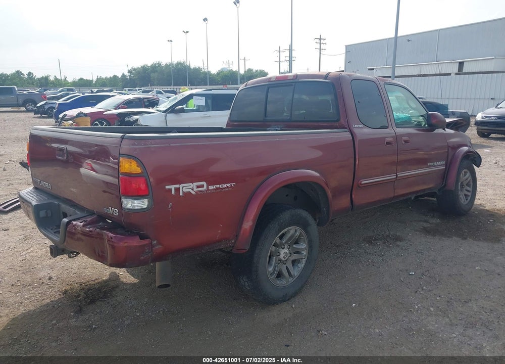 2003 TOYOTA TUNDRA LTD V8 VIN: 5TBRT38133S378062