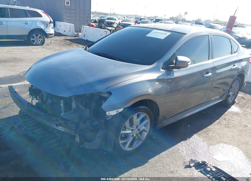 2015 NISSAN SENTRA SR VIN: 3N1AB7AP9FY372876