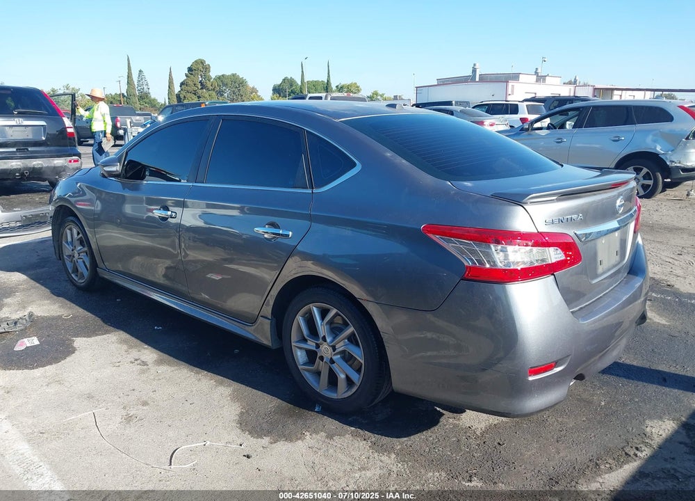 2015 NISSAN SENTRA SR VIN: 3N1AB7AP9FY372876