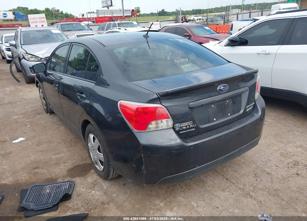 2016 SUBARU IMPREZA VIN: JF1GJAA69GH023914