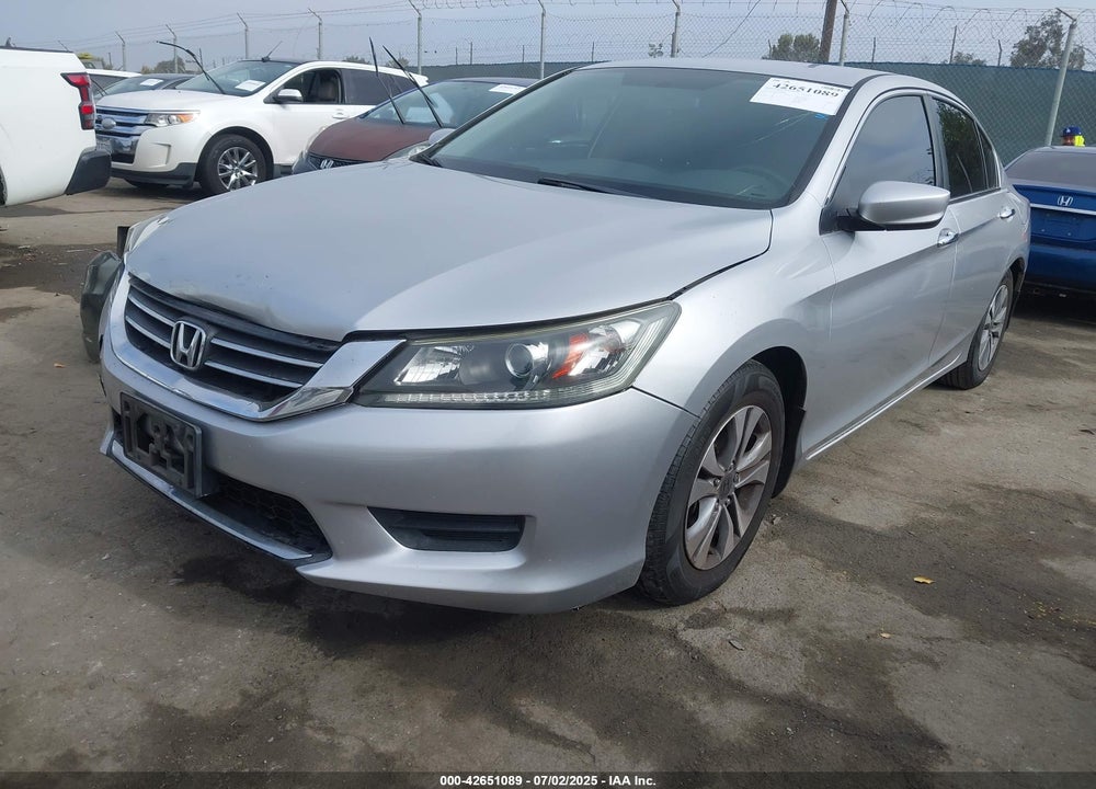 2014 HONDA ACCORD LX VIN: 1HGCR2F37EA085096
