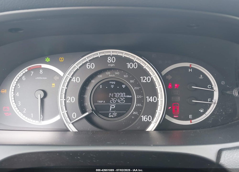 2014 HONDA ACCORD LX VIN: 1HGCR2F37EA085096