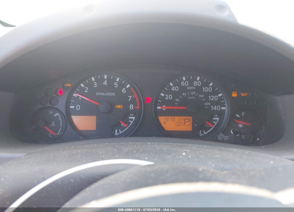 2011 NISSAN XTERRA VIN: 5N1AN0NW6BC503659