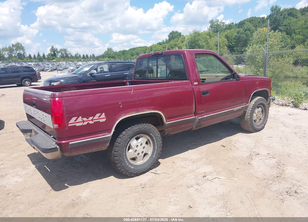 1994 CHEVROLET GMT-400 K1500 VIN: 1GCEK14K8RZ139142