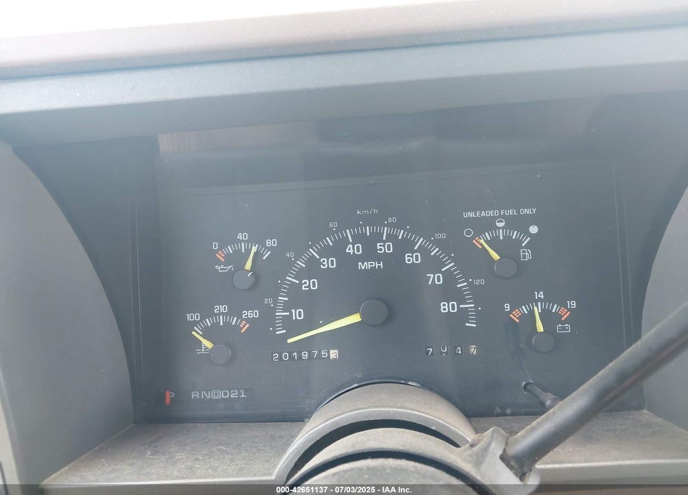 1994 CHEVROLET GMT-400 K1500 VIN: 1GCEK14K8RZ139142