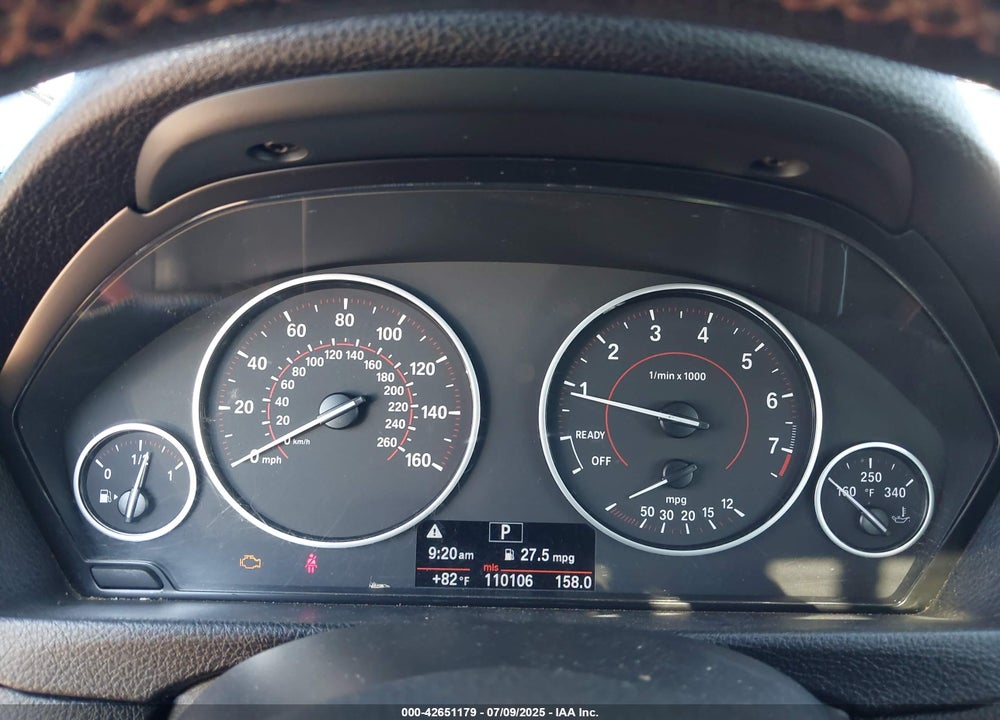2012 BMW 3 SERIES VIN: WBA3A5G52CNP15813