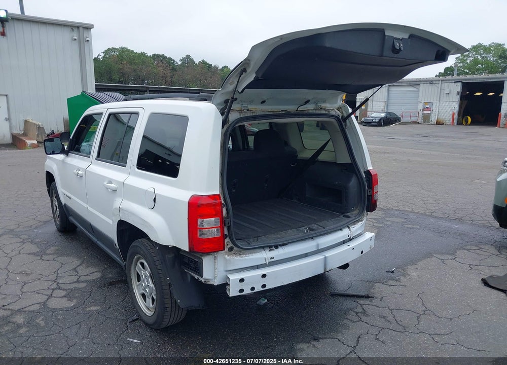 2012 JEEP PATRIOT VIN: 1C4NJPBA1CD687312