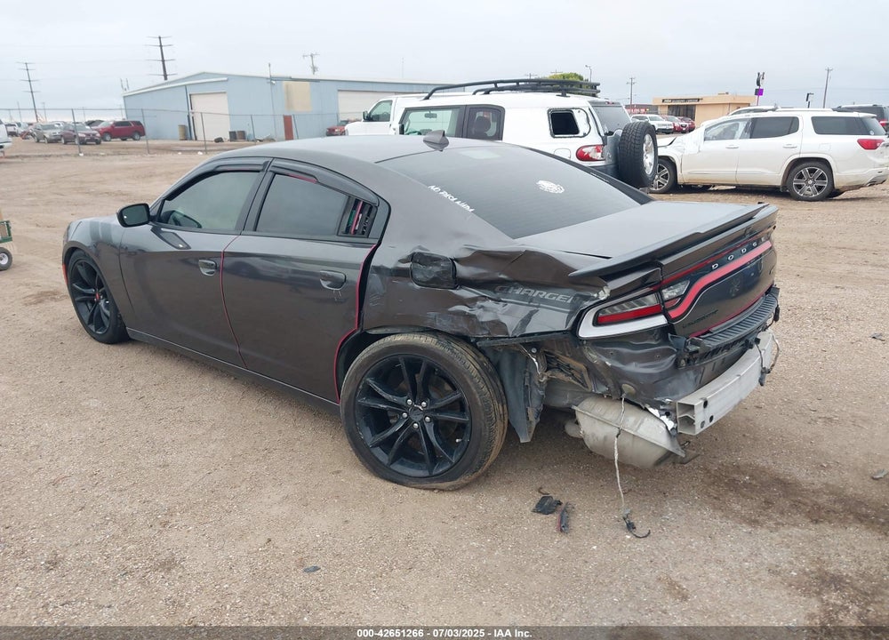 2018 DODGE CHARGER SXT PLUS RWD VIN: 2C3CDXHG3JH217801