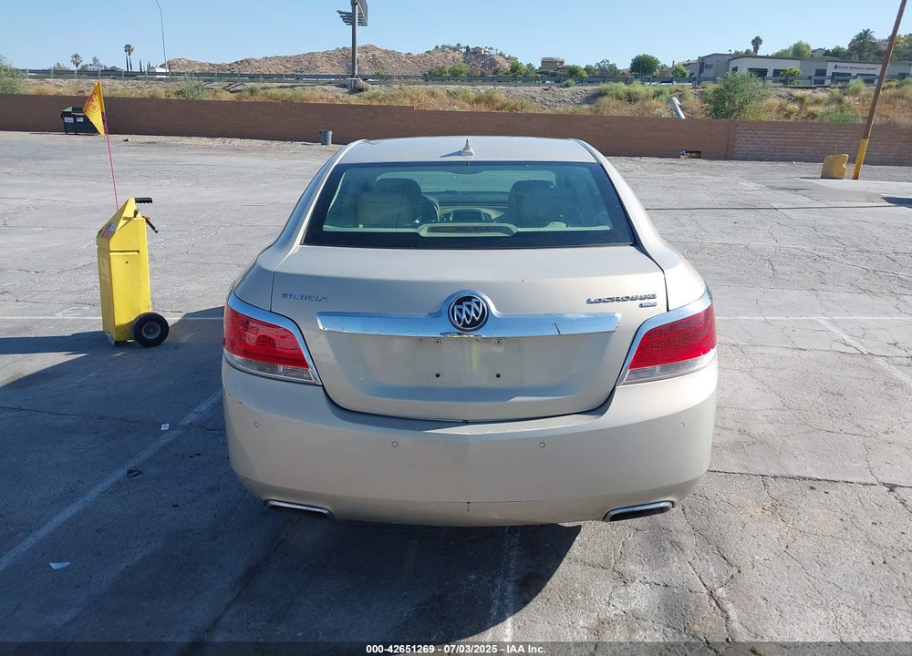 2011 BUICK LACROSSE VIN: 1G4GE5ED7BF174121