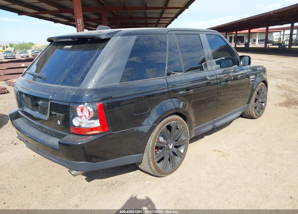 2008 LAND ROVER RANGE ROVER SPORT SUPERCHARGED VIN: SALSH23408A150197